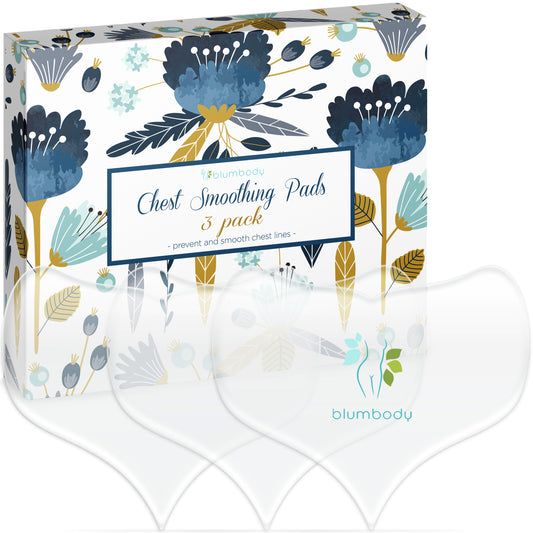 Blumbody Anti Wrinkle Chest Pad - Set of 3 Smoothing Pads